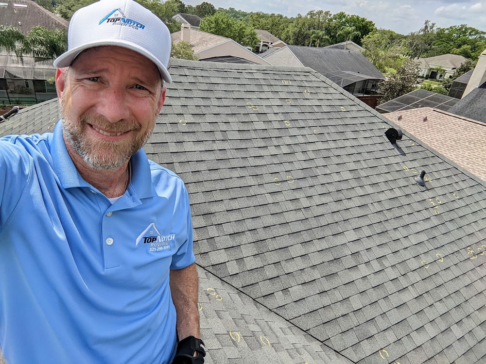 Jeff on Roof